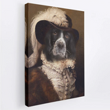 Cavalier - Custom Royal Pet Portrait Canvas