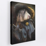 D'Artagnan - Custom Royal Pet Portrait Canvas