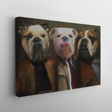 The Syndicate - Custom Pet Portrait Canvas