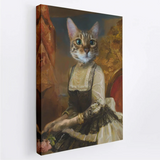 Anne - Custom Royal Pet Portrait Canvas