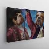 Greatest Showmen - Custom Pet Portrait Canvas