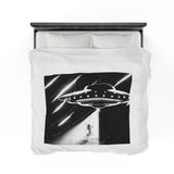 UFO Down Bad Plush Blanket