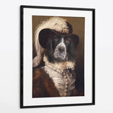 Cavalier - Custom Royal Pet Portrait Framed