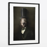 Lincoln - Custom Royal Pet Portrait Framed