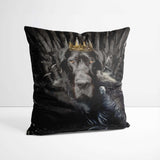 King - Custom Royal Pet Portrait Cushion