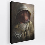 Livingstone - Custom Vintage Pet Portrait Canvas