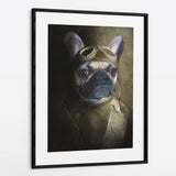 Pilot - Custom Framed Portrait