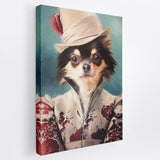 Queenie - Custom Royal Pet Portrait Canvas