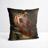 Samantha - Custom Royal Pet Portrait Cushion