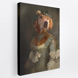 Samantha - Custom Royal Pet Portrait Canvas