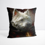 Scotty - Custom Royal Pet Portrait Cushion