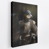 Watcher - Custom Royal Pet Portrait Canvas