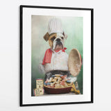 Chef - Custom Pet Portrait Framed