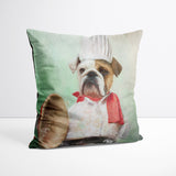 Chef - Custom Pet Portrait Cushion