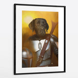 Dalorian - Custom Pet Portrait Framed