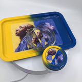 Nipsey and Kobe inspired Rolling Tray Set