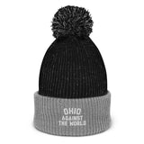 Ohio Against the World Pom-Pom Beanie