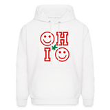 OHIO Smile Men's Hoodie - white