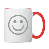 OHIO Smile Contrast Coffee Mug - white/red