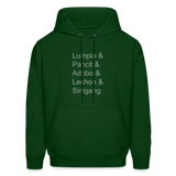 Lumpia & Pancit & Adobo Unisex Crewneck Sweatshirt - forest green