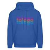 Talaga 70s Men's Hoodie - royal blue