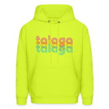 Talaga 70s Men's Hoodie - safety green