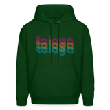 Talaga 70s Men's Hoodie - forest green