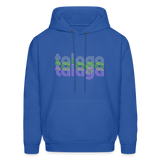 Talaga 70s V.2 Men's Hoodie - royal blue