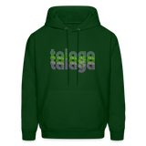 Talaga 70s V.2 Men's Hoodie - forest green