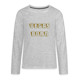 Vegas Born Kids' Premium Long Sleeve T-Shirt