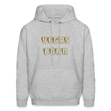 Vegas Born Men's Hoodie - heather gray