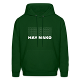 Hay Nako Men's Hoodie - forest green