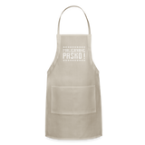 Maligayang Pasko! Red Adjustable Apron - natural