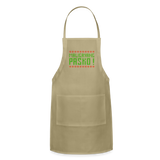 Maligayang Pasko! Adjustable Apron - khaki