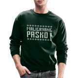 Maligayang Pasko! Ugly Crewneck Sweatshirt - forest green