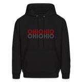 Retro OHIO 70s Men's Hoodie - black