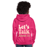 Let's Talk About It Women's Hoodie