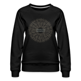 Perfectly Imperfect Women’s Premium Sweatshirt - black