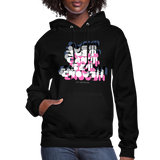 Just can't Get Enough DM 80s Pop Art Women's Hoodie - black