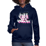 Just can't Get Enough DM 80s Pop Art Women's Hoodie - navy