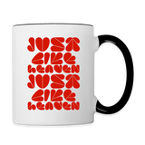 Just Like Heaven the Cure 80s Pop Art Contrast Coffee Mug