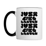 Just Like Heaven the Cure 80s Pop Art Contrast Coffee Mug