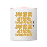 Just Like Heaven the Cure 80s Pop Art Contrast Coffee Mug