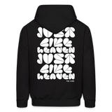 Just Like Heaven the Cure 80s Pop Art Men's Hoodie - black