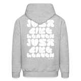 Just Like Heaven the Cure 80s Pop Art Men's Hoodie - heather gray