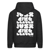 Just Like Heaven the Cure 80s Pop Art Men's Hoodie - charcoal grey