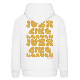 Just Like Heaven the Cure 80s Pop Art Men's Hoodie - white