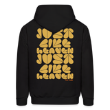 Just Like Heaven the Cure 80s Pop Art Men's Hoodie - black