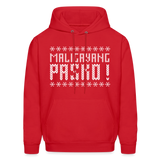 Maligayang Pasko! Men's Hoodie - red