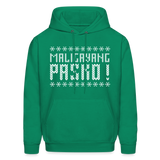 Maligayang Pasko! Men's Hoodie - kelly green